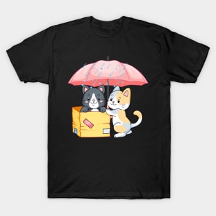 Sugar Glider Rainy Day With Umbrella T-Shirt T-Shirt